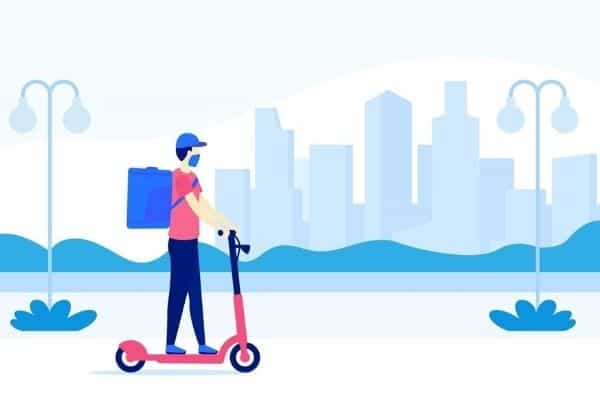 best electric scooter for food delivery